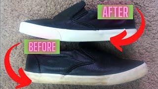 How to clean the outer soles/rubber of your shoes?