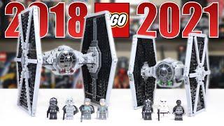 LEGO Star Wars TIE FIGHTER Comparison! (75211 vs 75300 | 2018 vs 2021)