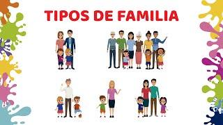 Tipos de familia || video infantil