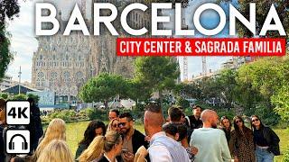 BARCELONA, Spain  The PERFECT City in Winter, 4K Walking Tour