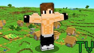 EU VIREI SUPER FORTE NO MINECRAFT