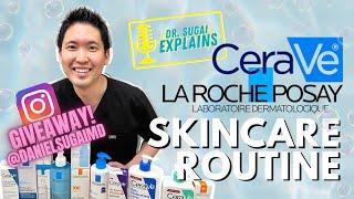 Dr. Sugai Explains: 20+ Skincare Routine with CeraVe/La Roche-Posay IG Giveaway Products!