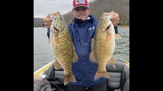 Live Scope Smallmouth session Tellico Lake!! Damiki Rig, Dropping