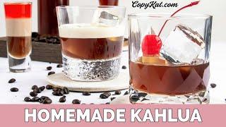 How to Make Homemade Kahlua Coffee Liqueur