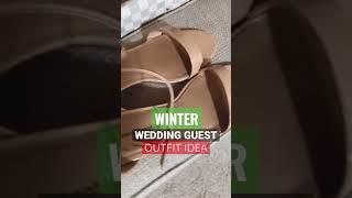 WINTER WEDDING GUEST OUTFIT IDEA | MIDSIZE STYLE | AMAZON FASHION |   WINTER OUTFIT IDEAS