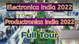 Electronica India 2022 || Productronica India 2022 Exhibition Full Tour