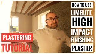 How to use limelite high impact finishing plaster. My new method including the carta 101