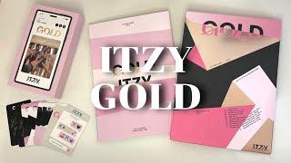 ️ распаковка альбомов ITZY - GOLD  (Standard,Phone box ver.)  kpop album unboxing