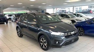 Présentation, essai statique NOUVELLE DACIA SANDERO STEPWAY CONFORT 2023 TCE 90 ch BVM6