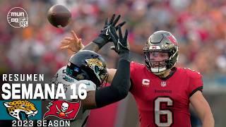 Jacksonville Jaguars vs. Tampa Bay Buccaneers | Semana 16 | NFL Highlights Resumen en español