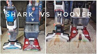 Hoover Power Scrub vs Shark StainStriker Carpet Cleaner Machine Who is The Best???