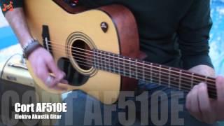 Cort AF510E - Elektro Akustik Gitar - (Bi Kuple)