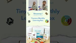  Giveaway Alert: Tinyvers Monthly Learning Montessori Box! 