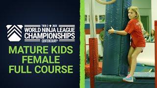 Mature Kids Female | Full Course | 2025 Tier 2 Championships Live