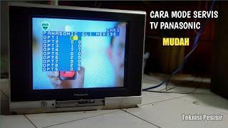 Cara masuk mode serfis tv panasonic