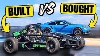 1000BHP ATOM VS 1000BHP PORSCHE 911 - MANUAL VS AUTO