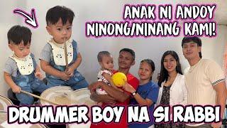 RABBI, LITTLE DRUMMER BOY! | NINONG/NINANG KAMI SA ANAK NI SUPER ANDOY! | Jacq Tapia