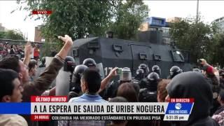 Así fue la salida de Rafael Uribe Noguera de la Clínica Vascular Navarra