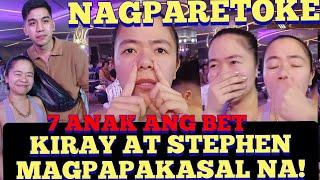 NAGPARETOKE? KIRA AT STEPHEN PAKAKASAL NA! 7 ANAK GUSTO!