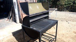 ASADOR CASERO DE TAMBO DE 200 LITROS