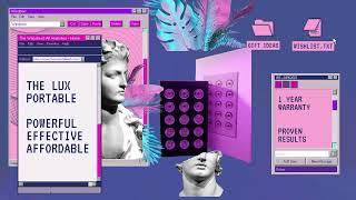 Blue Pink Purple Vaporwave Event Video Background