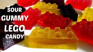 HOW TO MAKE SOUR LEGO GUMMY CANDY