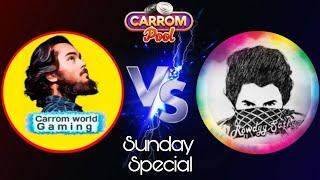  Sri Vs Rowdyy  Sunday Special Gameplay  Hard Dangerous Shot  Carrom pool