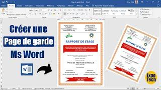 Comment réaliser une page de garde sur Microsoft Word