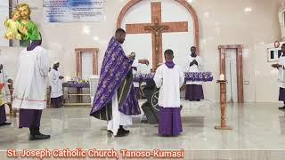 Holy Mass: 1st Sunday of Advent at St. Joseph Catholic Church, Tanoso-Kumasi. 1st Dec.  2024