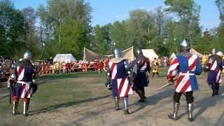 USA Knights fight against Polish in brutal new sport