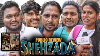 Shehzada CRAZY PUBLIC REVIEW | Gaiety Galaxy | Kartik Aaryan, Kriti Sanon