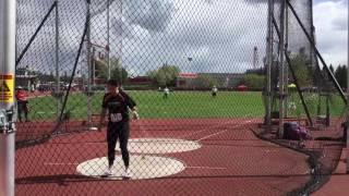 Emma Bauer 4kg Hammer - May 14th, 2017 - Calgary Spring Challenge - Ranked #3 in Canada