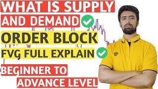 Supply demand order blocks fvg and inducement explained