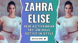 New Activewear Try-On Haul | Zahra Elise