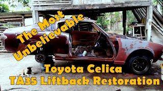 The Most Unbelievable Major Restoration From Zero To Hero For Toyota Celica TA35 Liftback