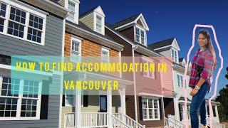 How to Find rental Accommodation for Students in Vancouver Canada. #canadavlogs  #rentals