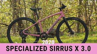 The intersection of Fitness and Trail - 2020 Specialized Sirrus X 3.0 Fitness Dual Sport Hybrid Bike