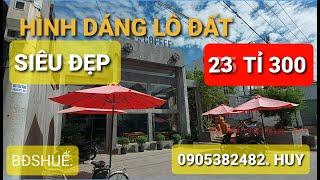 BĐS HUE .ĐẤT 23 TỈ 300.SIÊU ĐẸP .MẶT TIỀN TRẦN PHÚ.TP-HUẾ .DĐ 0905382482 HUY #bds#buon ban nha dat