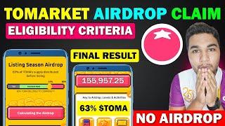 Tomarket 63% Token & Eligibility Criteria | Tomarket Airdrop New Update | Tomarket Snapshot