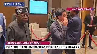 President Tinubu Meets Brazilian President, Lula Da Silva