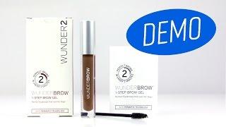 Wunderbrow Brow Gel by Wunder2 | DEMO