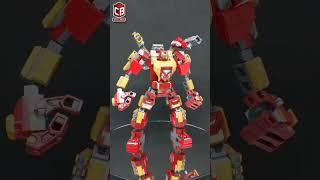 LEGO Iron Man Mech Combined set 76140 and 76203 Crix Brix Fusion Episode 1 #shorts #lego #crixbrix