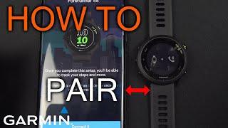 How to Pair Garmin Forerunner 55 With Phone