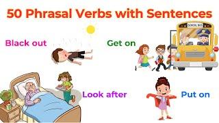 50 English Vocabulary: Phrasal Verbs | Phrasal Verbs with Sentences | Grammar with Examples