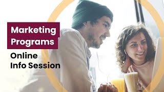 Marketing Programs Info Session Fall 2024