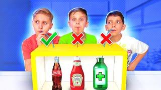 DON’T CHOOSE THE WRONG MYSTERY DRINK CHALLENGE