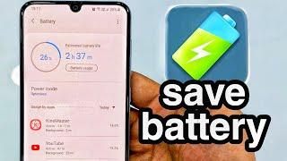 Most Useful tips for battery saving | Samsung One UI A50 A50s A30 A30s A70 A70s A80 S10 Note10