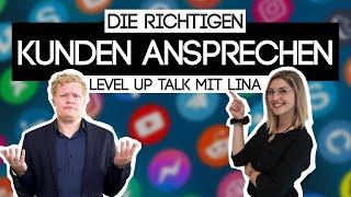 Level Up Lina Talk - Als Freelancer die passenden Kunden gewinnen . Copywriter / Webdesigner