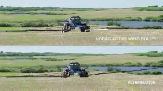 NORAC Boom Height Comparison on New Holland SP.333F