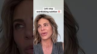 Stop overthinking nutrition! Jillian Michaels on the #mindbodygreen #podcast